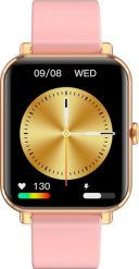 Smartwatch Garett GRC Classic Różowy (GRC CLASSIC GOLD). Czerwone zegarki smartwatch GARETT, bez wzorów. Za 220.99 zł.