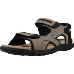 Sandały GEOX UOMO SANDAL STRADA Brązowy. Brązowe buty zimowe męskie Geox, bez wzorów, z syntetyku, bez obcasa, bez zapięcia. Za 317.99 zł.