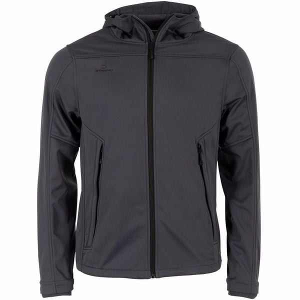Kurtka puchowa Stanno Prime Softshell. Brązowe kurtki męskie STANNO, m, bez wzorów, z puchu, eleganckie, bez kaptura. Za 383.50 zł.