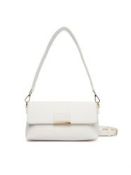 Valentino Torebka Dione Re VBS9U809 Biały. Białe listonoszki damskie Valentino, bez wzorów, ze skóry, bez dodatków. Za 549.99 zł.