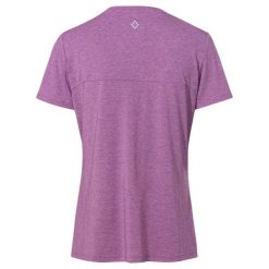 Damska koszulka z nadrukiem VAUDE Skomer III. Czerwone bluzki damskie Vaude, bez wzorów, sportowe, bez kołnierzyka, bez ramiączek. Za 196.65 zł.