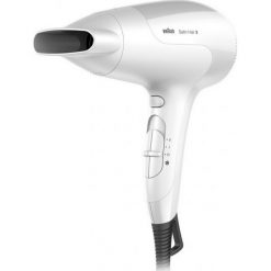 Braun Satin Hair 3 HD380. Białe suszarki do włosów BRAUN. Za 189.00 zł.