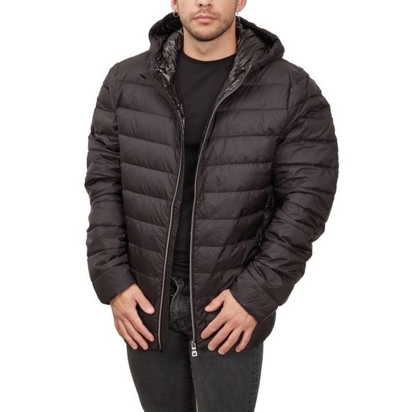 Kurtka GEOX M2625B T2562 M DERECK HOOD JACKET Czarny. Czarne kurtki męskie Geox, m, bez wzorów, z tkaniny, casualowe, bez kaptura. Za 487.99 zł.