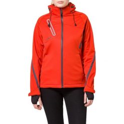 Kurtka sportowa damska Erima Softshell Function. Brązowe kurtki sportowe damskie Erima, m, bez wzorów, z poliesteru, bez ramiączek, bez kaptura. Za 270.00 zł.