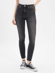 HUGO Dżinsy skinny fit - Girali_2 Kobiety Bawełna szary, 31-32. Szare jeansy damskie Hugo, bez wzorów, z bawełny. Za 399.95 zł.