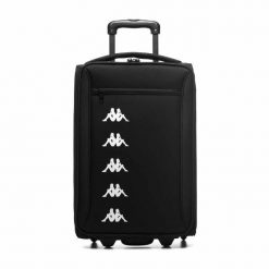 Walizka Kappa SOCCER GALDA 55cm x 22cm x 35cm. Czarne walizki damskie Kappa, bez wzorów, z poliesteru, z nadrukiem. Za 581.00 zł.