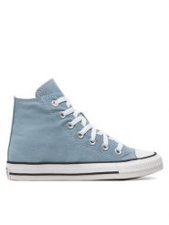 Converse Trampki Chuck Taylor All Star A08579C Błękitny. Niebieskie trampki i tenisówki damskie Converse, bez wzorów, z materiału, bez zapięcia. Za 219.99 zł.