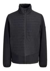 Kurtka hybrydowa JJ REBEL. Niebieskie kurtki sportowe męskie bonprix, m, bez wzorów, bez kaptura. Za 169.99 zł.