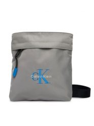 Calvin Klein Saszetka Bold Flatpack LV04D3178G Szary. Szare saszetki i nerki męskie Calvin Klein, bez wzorów, z materiału. Za 289.99 zł.