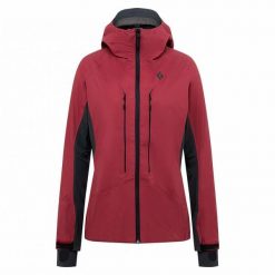 Damska kurtka narciarska Black Diamond Dawn Patrol Hybrid. Czarne kurtki sportowe damskie Black Diamond, na zimę, bez wzorów, bez ramiączek, bez kaptura, narciarskie. W wyprzedaży za 1,126.75 zł.