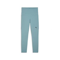 Damskie legginsy TAD ESSENTIALS o długości 7/8 PUMA. Niebieskie legginsy damskie Puma, bez wzorów. Za 179.00 zł.