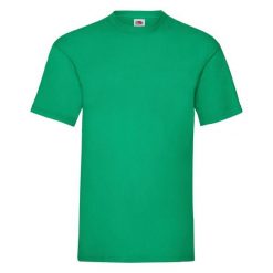 T-shirt Fruit Of The Loom Valueweight Adult Green Kelly. Białe t-shirty damskie fruit of the loom, bez wzorów, z bawełny, sportowe, bez kołnierzyka, bez ramiączek. Za 150.99 zł.