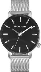 Zegarek Police Zegarek męski Police PL.15923JSTB-02MM srebrny. Szare zegarki męskie Police, bez wzorów, srebrne. Za 561.60 zł.