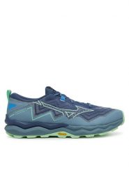 Mizuno Buty do biegania Wave Daichi 9 J1GJ2571 Szary. Szare buty sportowe męskie Mizuno, bez wzorów, z materiału, bez zapięcia, do biegania. Za 439.99 zł.