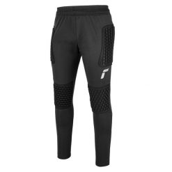 Spodnie bramkarskie męskie Reusch Contest II Pant Advance czarne. Czarne spodnie sportowe męskie Reusch, l, bez wzorów, z dresówki, do piłki nożnej. Za 199.99 zł.