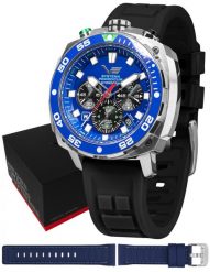 Zegarek męski Vostok Europe VK67-650A720SB czarny. Czarne zegarki męskie Vostok Europe, bez wzorów. Za 4,175.60 zł.