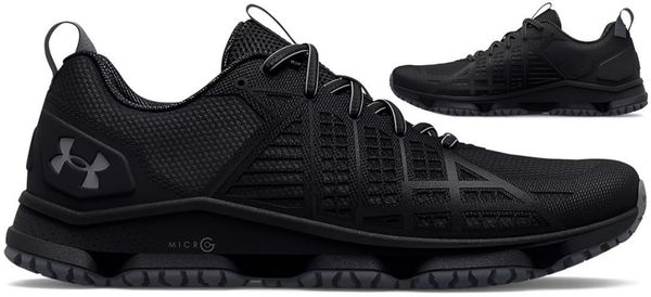 BUTY SPORTOWE MĘSKIE TREKKINGOWE UNDER ARMOUR STRIKEFAST 3024953-001 MG. Buty sportowe męskie Under Armour, bez zapięcia. Za 309.00 zł.