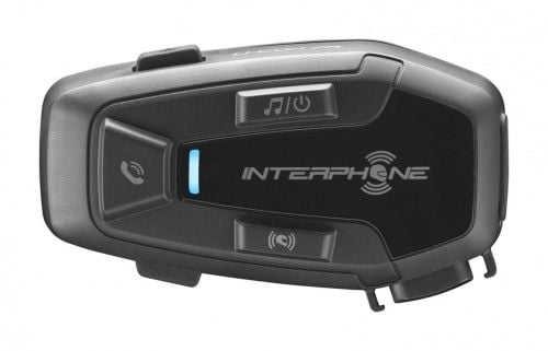 Intercom motocyklowy INTERPHONE U-COM 7R, komplet na 1 kask. Słuchawki bezprzewodowe Interphone. Za 840.99 zł.