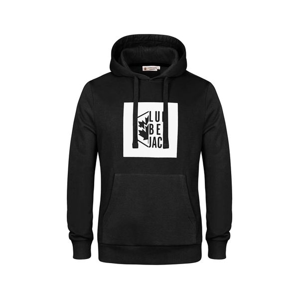 Bluza męska LUMBERJACK SWEATSHIRT. Czarne bluzy męskie Lumberjack, m, bez wzorów, bez ramiączek, bez kaptura. Za 149.99 zł.