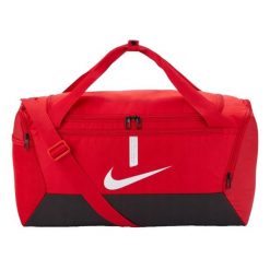 Torba Academy Team Duffle Bag. Czerwone torby na ramię męskie Nike, z materiału, na ramię. Za 168.99 zł.