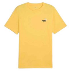 T-shirt Puma 684717-55 unisex. Żółte t-shirty damskie Puma, bez wzorów, z syntetyku, sportowe, bez kołnierzyka, bez ramiączek. Za 93.60 zł.