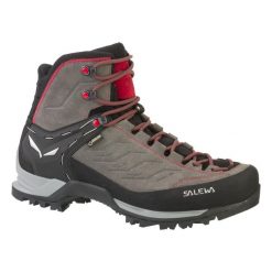 Buty Trekkingowe Męskie Salewa Mtn Trainer Mid Gtx. Szare buty zimowe męskie Salewa, z materiału, bez zapięcia. Za 1,114.00 zł.