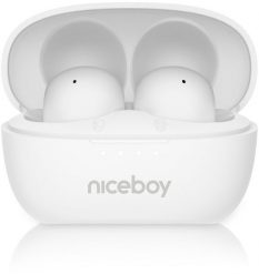Słuchawki Niceboy Niceboy Słuchawki Douszne Podsie 4 POP Arctic White Białe Bluetooth 6 AAC. Białe słuchawki bezprzewodowe Niceboy. Za 196.98 zł.