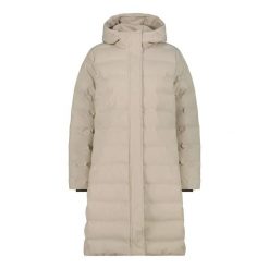 PARKA DAMSKA CMP KAKI. Brązowe parki damskie CMP, na zimę, l, bez wzorów, z materiału, z kapturem. Za 499.99 zł.