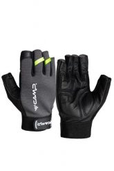 Rękawiczki asekuracyjne Camp Axion Light Fingerless. Czarne rękawiczki męskie CAMP, bez wzorów, z materiału. Za 109.99 zł.