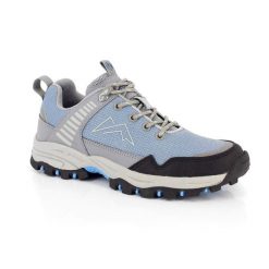 Buty do małych spacerów dla dorosłych - MAUNDI - Niebieski. Niebieskie obuwie trekkingowe damskie Kimberfeel, bez zapięcia. Za 270.95 zł.