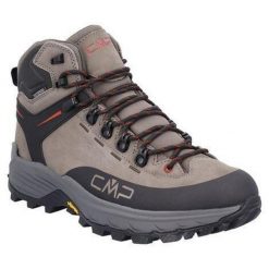 Buty trekkingowe męskie CMP Tytanus Mid WP. Brązowe trekkingi męskie CMP, bez zapięcia. Za 479.99 zł.