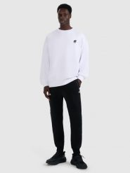 4F Spodnie dresowe joggery męskie - czarne XL. Czarne spodnie sportowe męskie 4F, m, bez wzorów, z dresówki. Za 159.99 zł.