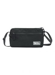 Saszetka Fjallraven Vardag Pocket Large - coal black. Czarne saszetki i nerki męskie Fjällräven, bez wzorów, z poliamidu. Za 252.99 zł.