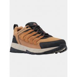 Buty Turystyczne Niskie Męskie Columbia Strata Trail Low WP. Brązowe buty zimowe męskie Columbia, bez wzorów, bez obcasa, bez zapięcia. Za 339.00 zł.