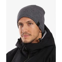 Czapka męska Kilpi DRACO-M. Szare czapki męskie Kilpi, bez wzorów. Za 58.51 zł.