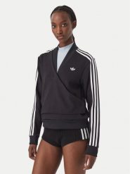 Adidas Bluza Adiluna Season 2 Wrap Around Sstr Track Top LD8921 Czarny Regular Fit. Czarne bluzy damskie Adidas, s, bez wzorów, bez ramiączek, bez kaptura. Za 399.99 zł.