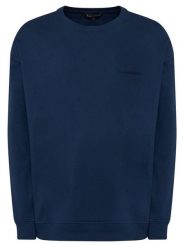 Tommy Hilfiger Bluza Terry UM0UM03910 Granatowy Regular Fit. Niebieskie bluzy męskie Tommy Hilfiger, m, bez wzorów, z bawełny, bez ramiączek, bez kaptura. Za 289.99 zł.