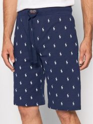 Polo Ralph Lauren Szorty piżamowe Sle 714844765001 Granatowy. Niebieskie szorty męskie Polo Ralph Lauren, bez wzorów, z bawełny. Za 199.99 zł.
