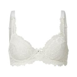 Cellbes Biustonosz z fiszbinami Maria złamana biel female biały 75B. Białe bielizna sportowa damska Cellbes, bez wzorów, z koronki. Za 79.00 zł.