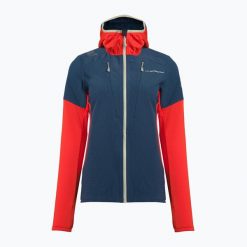 Bluza trekkingowa damska La Sportiva Session Tech Hoody. Bluzy damskie La Sportiva, bez wzorów, sportowe, bez ramiączek, bez kaptura. Za 339.99 zł.