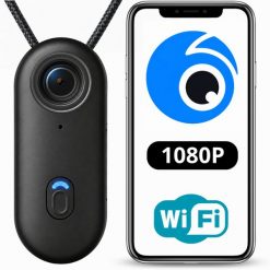 Kamera Slowmoose MINI KAMERA SPORTOWA OSOBISTA NA UBRANIE WIFI POLICYJNA WODOODPORNA ANDROID. Kamery sportowe Slowmoose. Za 223.39 zł.
