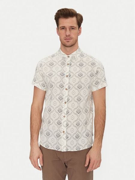 INDICODE Koszula Haiko 20-529 Beżowy Slim Fit. Brązowe koszule męskie INDICODE, m, bez wzorów, z bawełny, bez kołnierzyka, bez ramiączek. Za 69.99 zł.