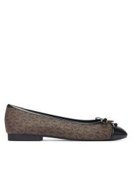 MICHAEL Michael Kors Baleriny Piper 40T6PIFP1B Brązowy. Brązowe balerinki damskie MICHAEL Michael Kors, bez wzorów, ze skóry, bez obcasa, bez zapięcia. Za 609.99 zł.