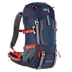 Plecak Turystyczny Granatowy Northlake 30L+10 Nils Camp Nc1993. Niebieskie plecaki damskie NILS CAMP, bez wzorów, sportowe. Za 249.00 zł.