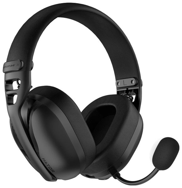 Hator Hyperpunk 3 Wireless ANC ESH15 czarne. Czarne słuchawki bezprzewodowe Hator. Za 299.00 zł.