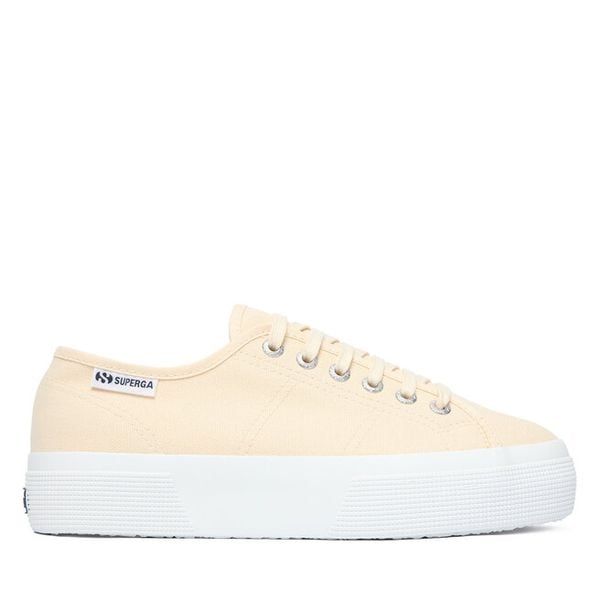 Tenisówki Superga. Brązowe trampki i tenisówki damskie Superga, bez wzorów, bez zapięcia. Za 158.99 zł.
