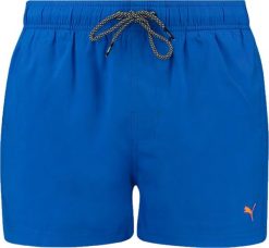 Puma Spodenki kąpielowe męskie Puma Swim Men Length Swim niebieskie 907658 20 S. Niebieskie kąpielówki męskie Puma, m, bez wzorów. Za 120.92 zł.