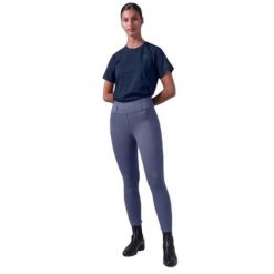 Damskie legginsy jeździeckie o średniej przyczepności PS of Sweden Katja. Niebieskie legginsy damskie PS OF SWEDEN, bez wzorów. Za 403.45 zł.