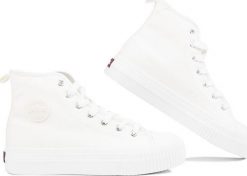 Lee Cooper Buty damskie Lee Cooper białe LCW-24-02-2132LA 37. Białe obuwie sportowe damskie Lee Cooper, bez wzorów, bez zapięcia. Za 131.91 zł.