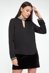 Bluzka damska TWINSET. Bluzki damskie Twinset Milano, bez wzorów, bez kołnierzyka, bez ramiączek. W wyprzedaży za 629.13 zł.